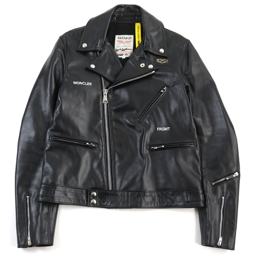極美品○MONCLER GENIUS 7 fragment Lewis Leathers 極美品○MONCLER GENIUS 7 fragment Lewis Leathers