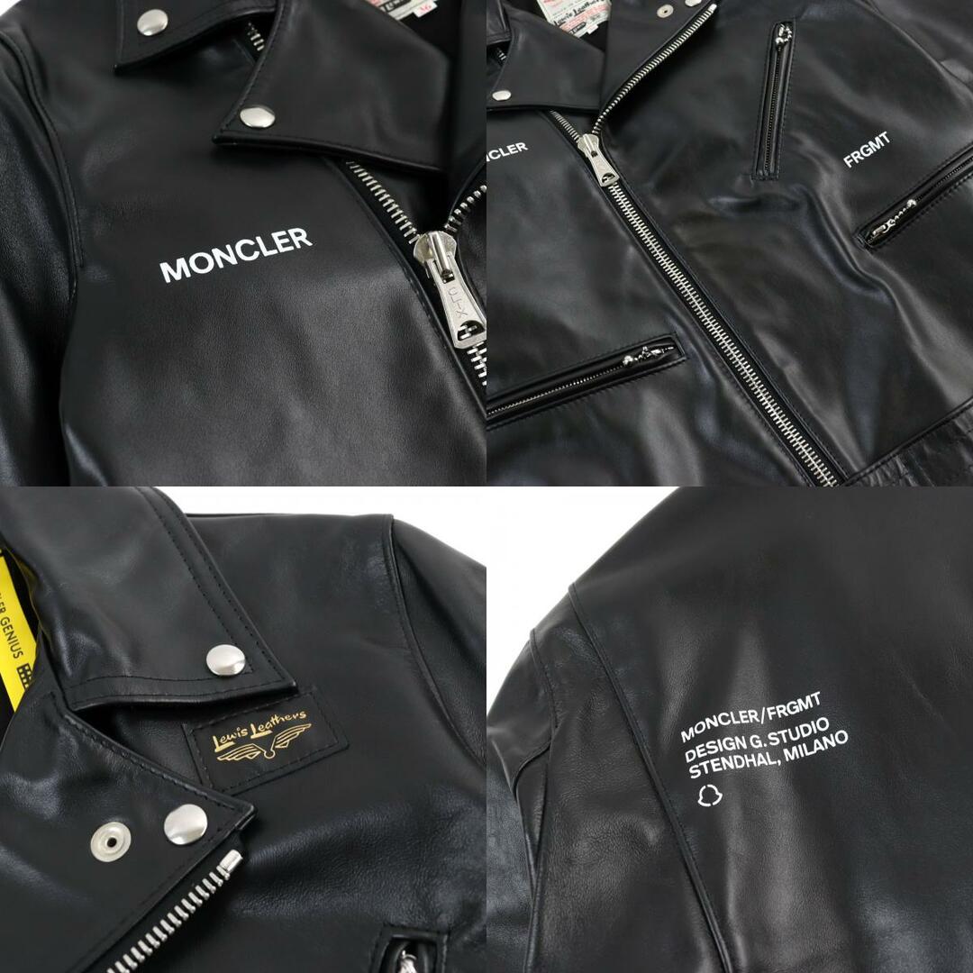 極美品○MONCLER GENIUS 7 fragment Lewis Leathers 極美品○MONCLER GENIUS 7 fragment Lewis Leathers