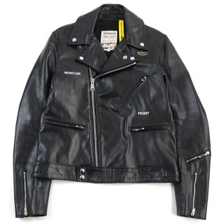 極美品○MONCLER GENIUS 7 fragment Lewis Leathers 極美品○MONCLER GENIUS 7 fragment Lewis Leathers