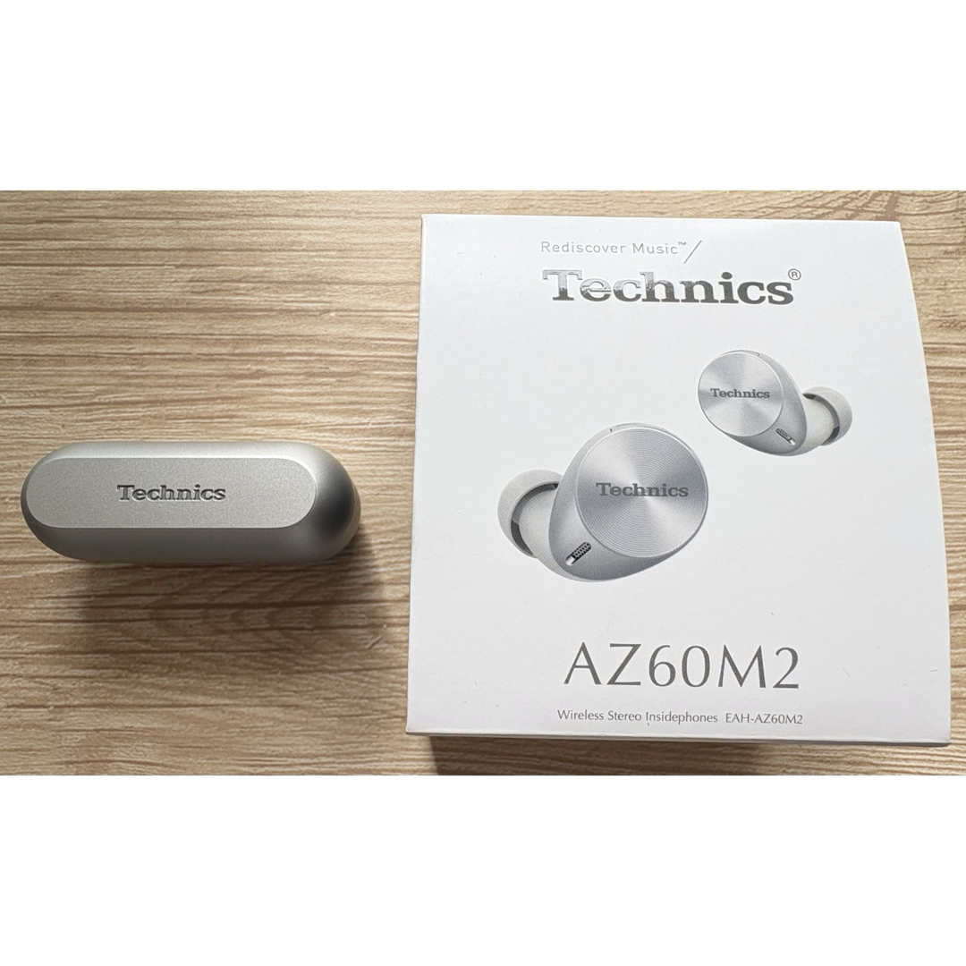Technics - Technics EAH-AZ60M2-S シルバー イヤーピース未使用 Technics - Technics EAH-AZ60M2-S シルバー イヤーピース未使用