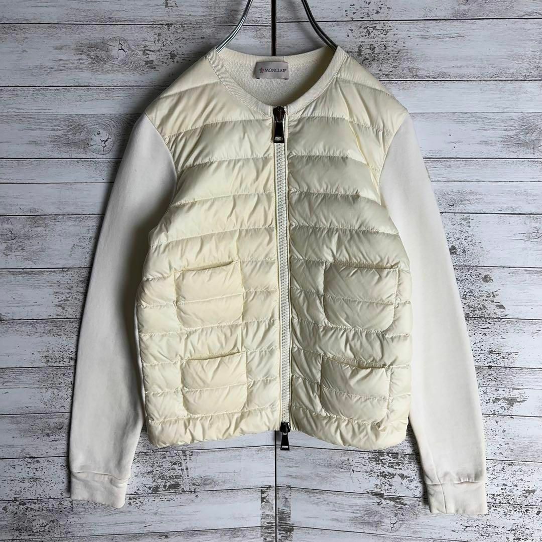 10396【美品・QR確認済み】モンクレール☆ノーカラー定番ダウン 10396【美品・QR確認済み】モンクレール☆ノーカラー定番ダウン