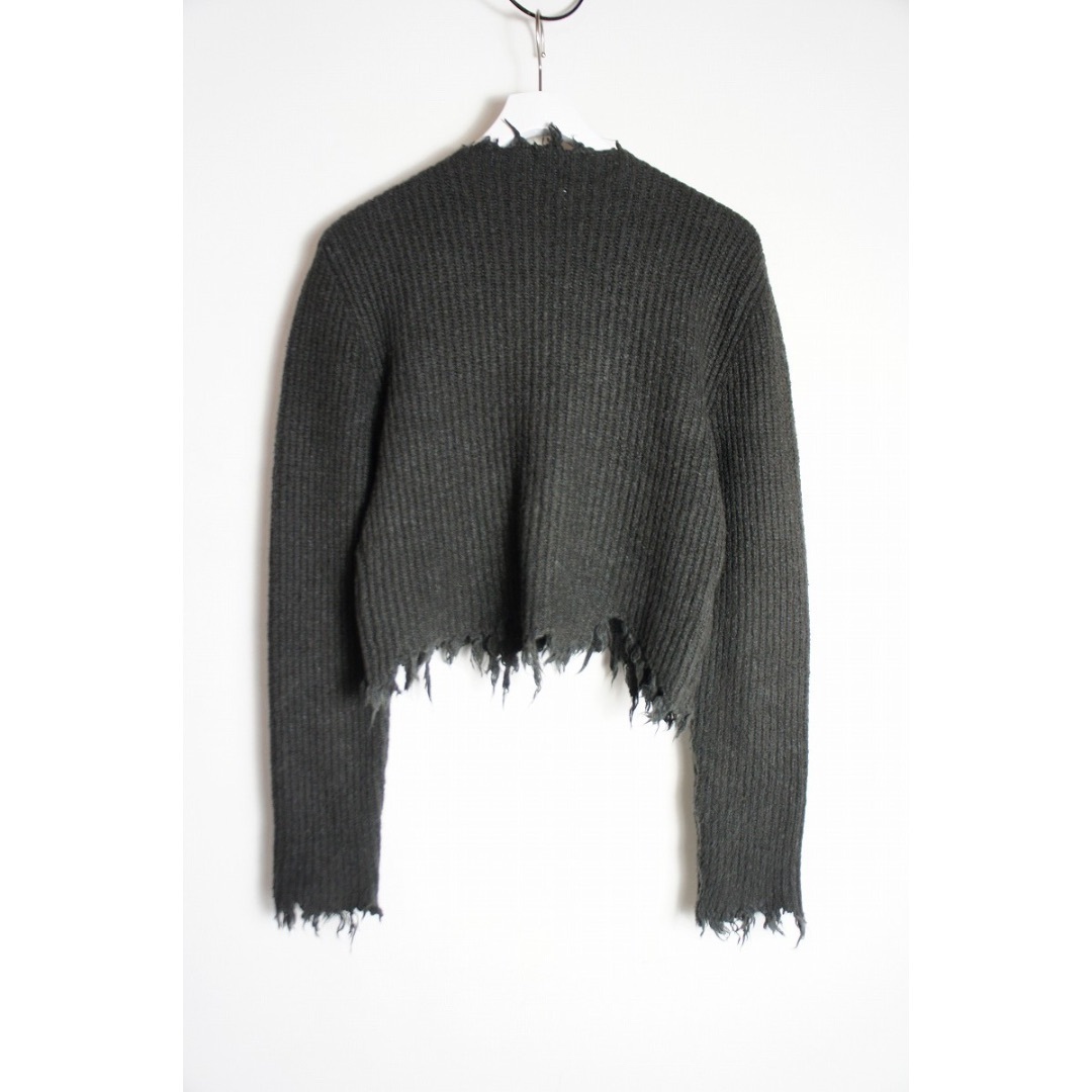 BALENCIAGA - 正規 美品21AW バレンシアガ ダメージ ニット BALENCIAGA - 正規 美品21AW バレンシアガ ダメージ ニット