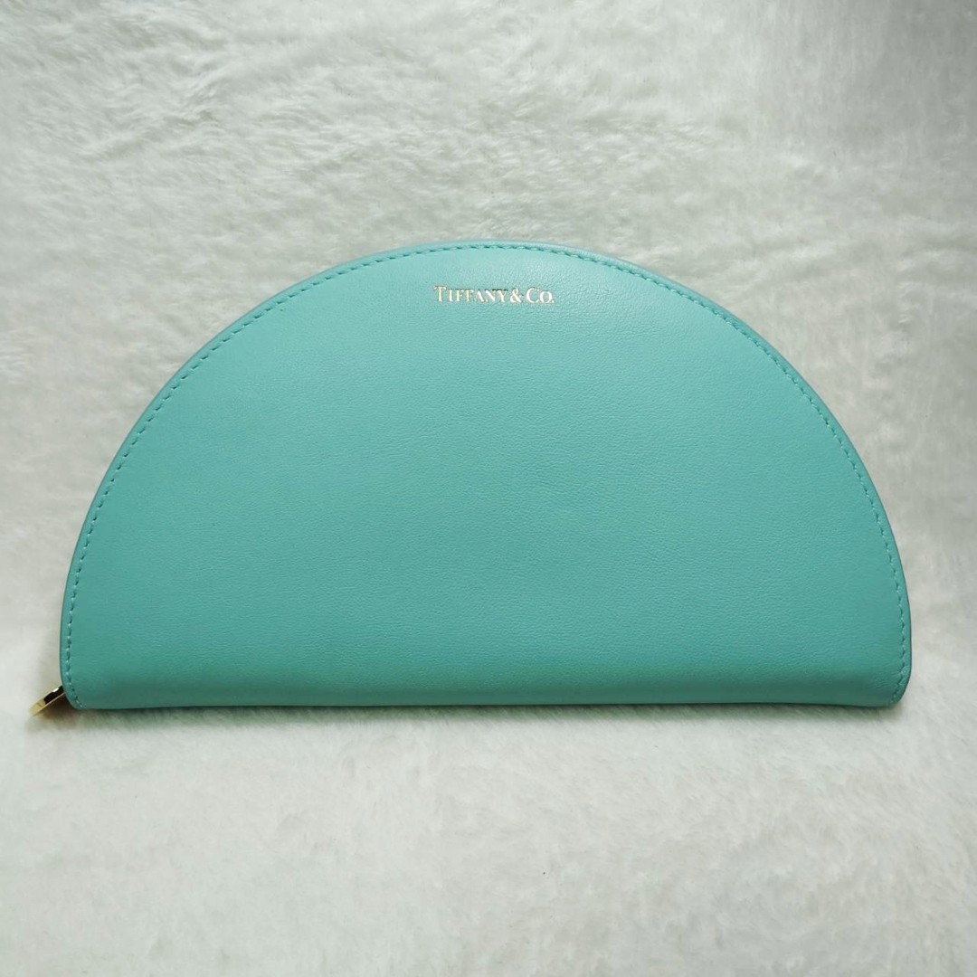 希少! Tiffany ティファニー ハーフムーン ウォレット 長財布 財布 希少! Tiffany ティファニー ハーフムーン ウォレット 長財布 財布