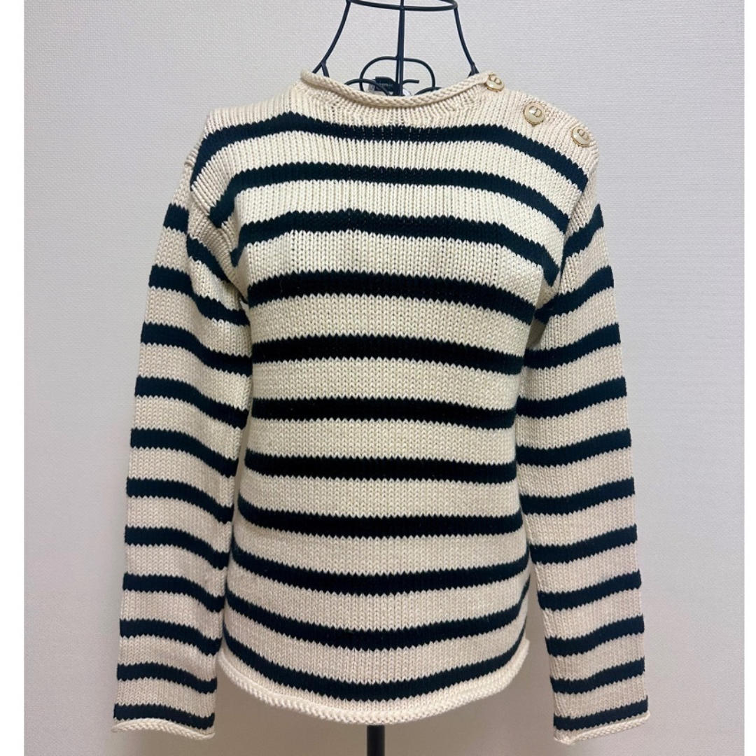 Christian Dior - Christian  Dior CDロゴ コットン×カシミヤ ニット