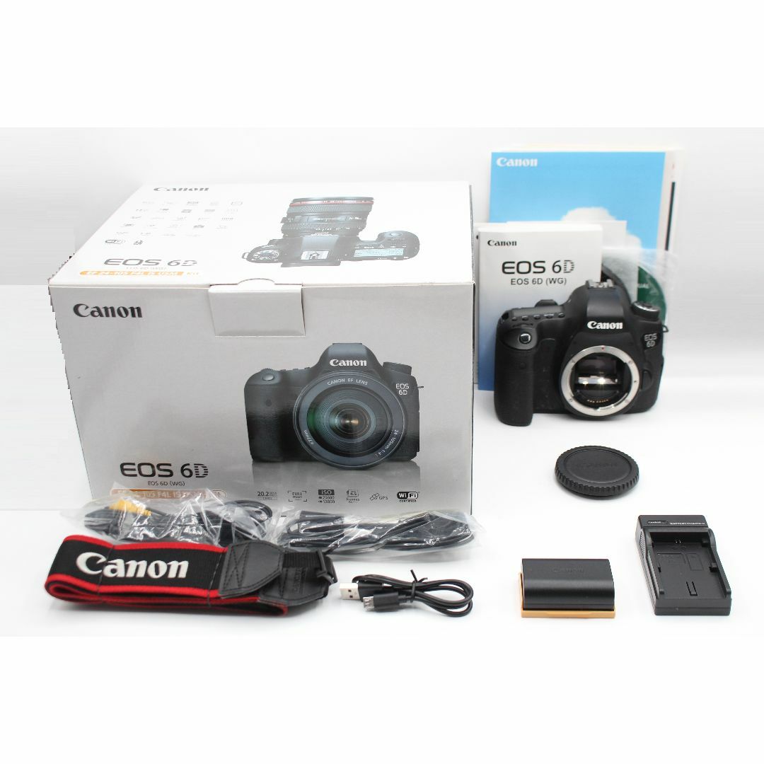 Canon EOS 6D ボディ◇シャッター回数約1万回♪0107-7765 の通販 Canon EOS 6D ボディ◇シャッター回数約1万回♪0107-7765 の通販