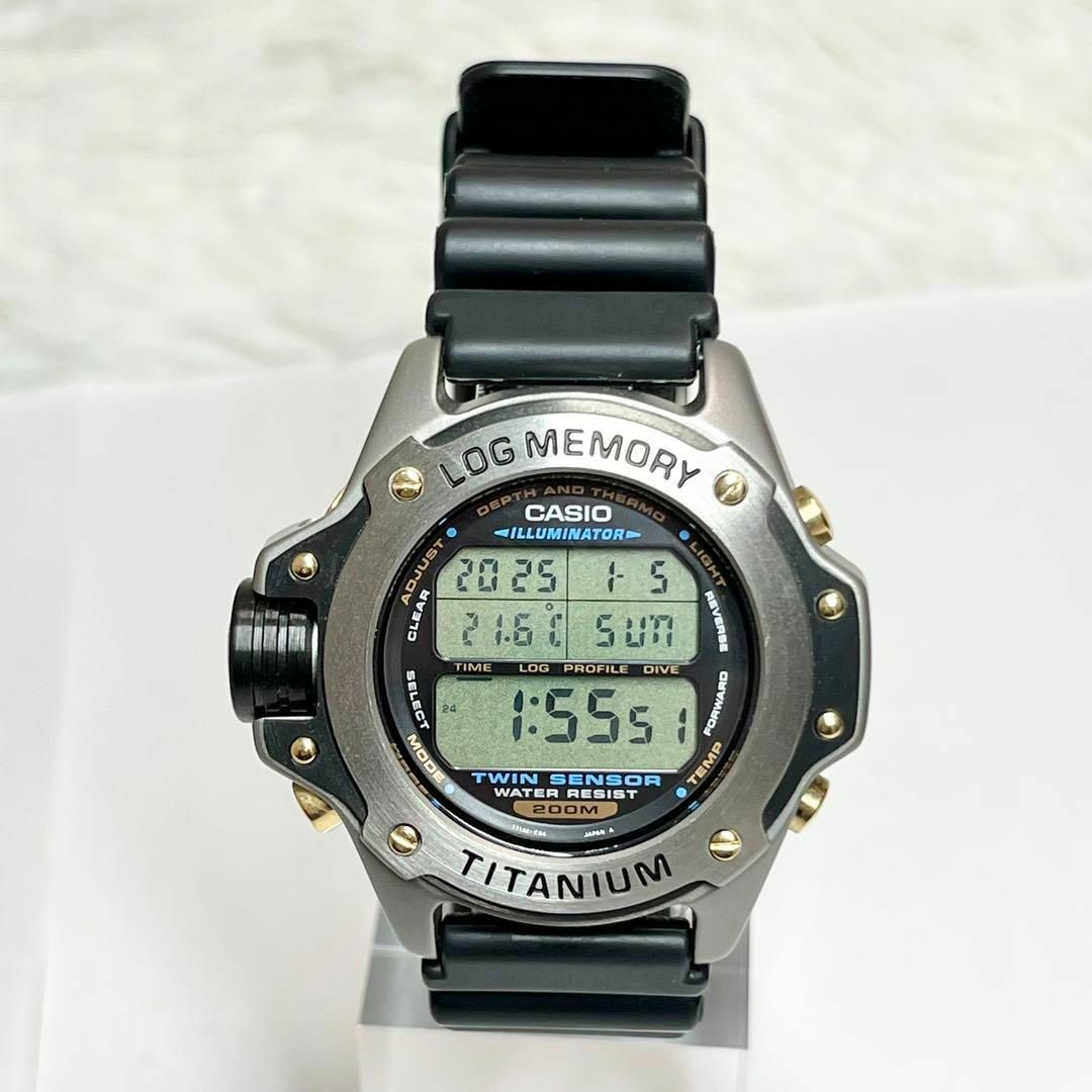 CASIO カシオ 潜水王 DEP-700 チタン製 ダイバーズ 腕時計 CASIO カシオ 潜水王 DEP-700 チタン製 ダイバーズ 腕時計