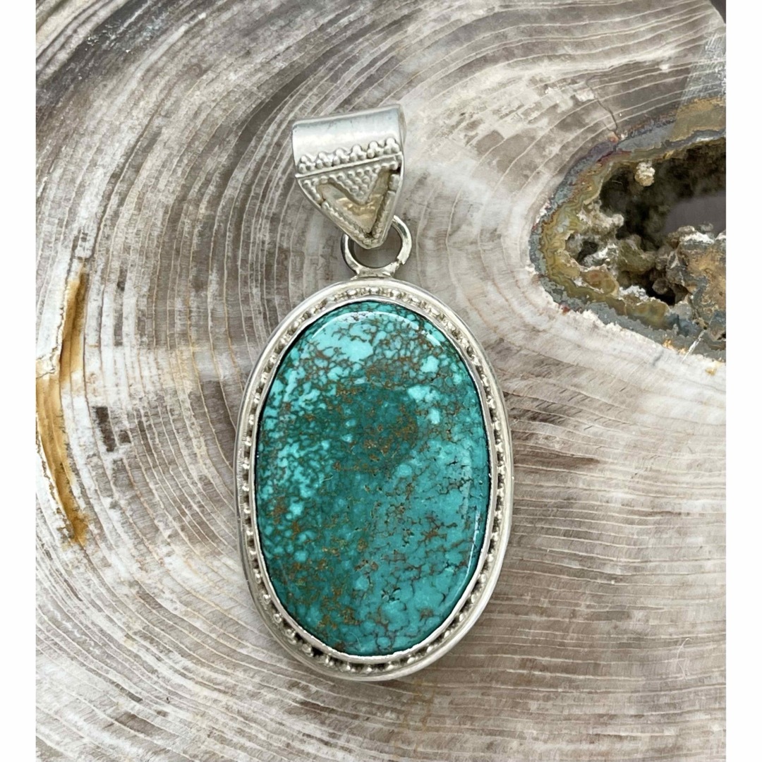 INDIAN JEWELRY - ターコイズ ペンダントトップ インディアン INDIAN JEWELRY - ターコイズ ペンダントトップ インディアン
