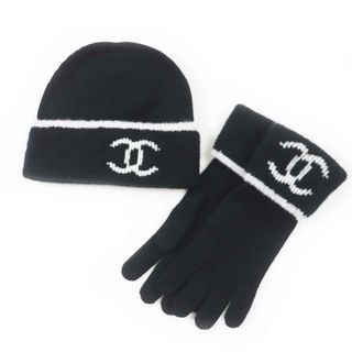 CHANEL - CHANEL(シャネル) 手袋 レディース ココマーク 黒 CHANEL - CHANEL(シャネル) 手袋 レディース ココマーク 黒