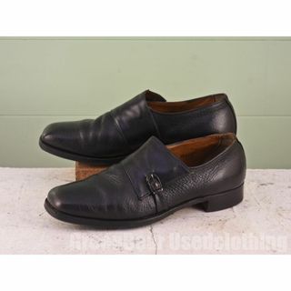 USA製 THE STETSON SHOE ビンテージ ドレスシューズ 良い味 ワイズ細め 黒 ブラック メンズ 11AAA 29cm Z733(ドレス/ビジネス)
