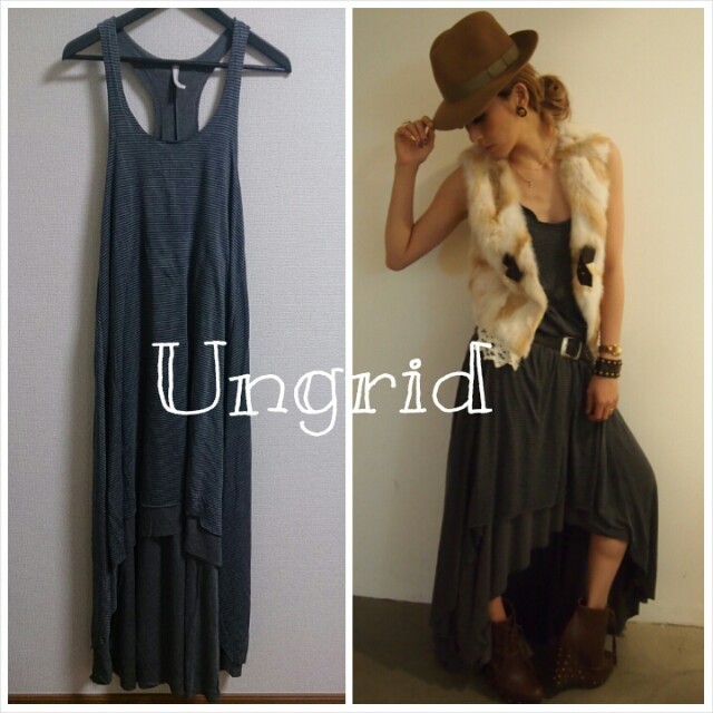 Ungrid(アングリッド)の週末限定SALE♡UngridマキシOP レディースのワンピース(ロングワンピース/マキシワンピース)の商品写真