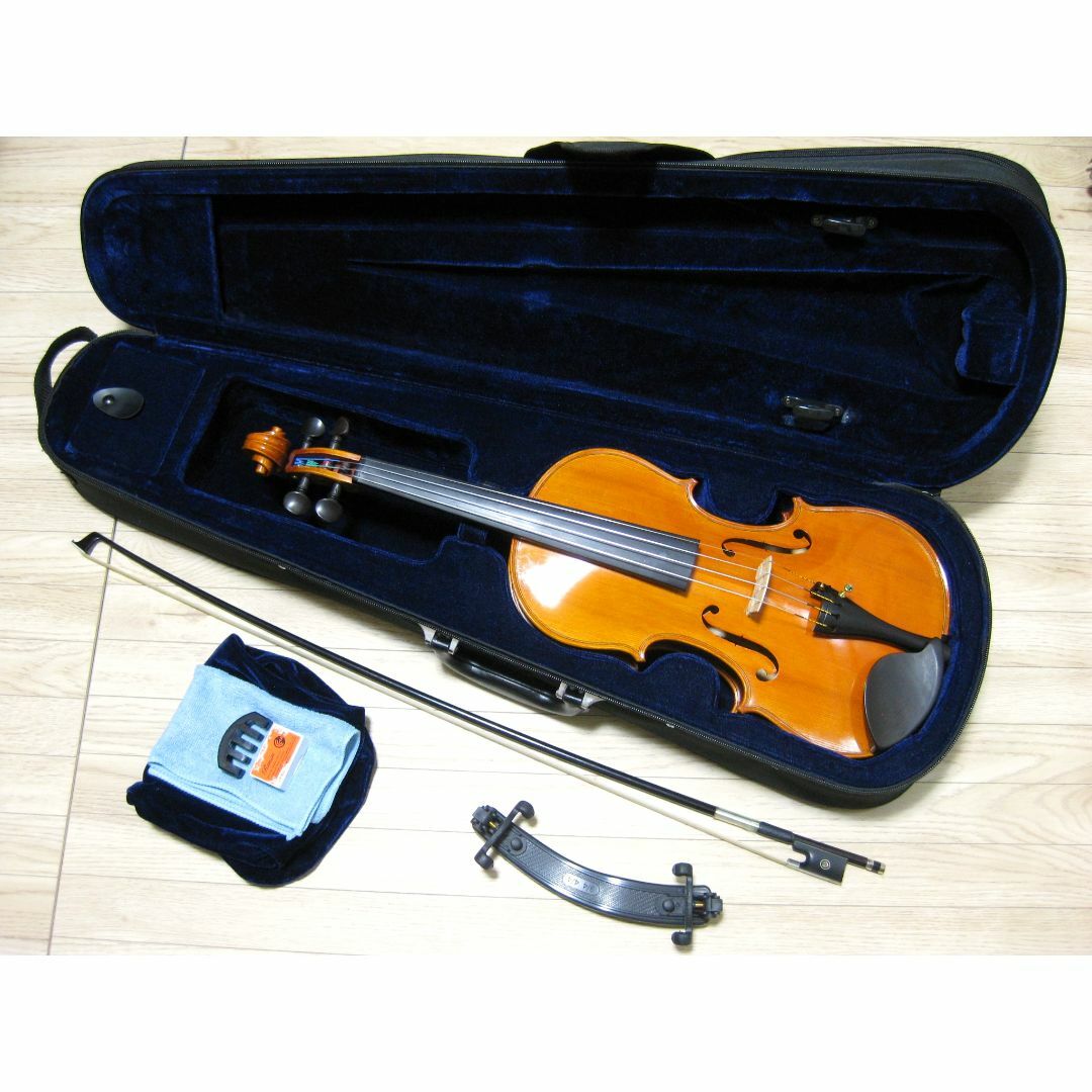 良彩優音1枚板】 ピグマリウス DV-120 バイオリン 4/4 付属品