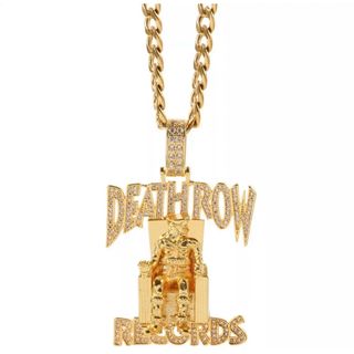 DAETH ROW RECORDS 【デスロウレコード】ネックレス  (ネックレス)