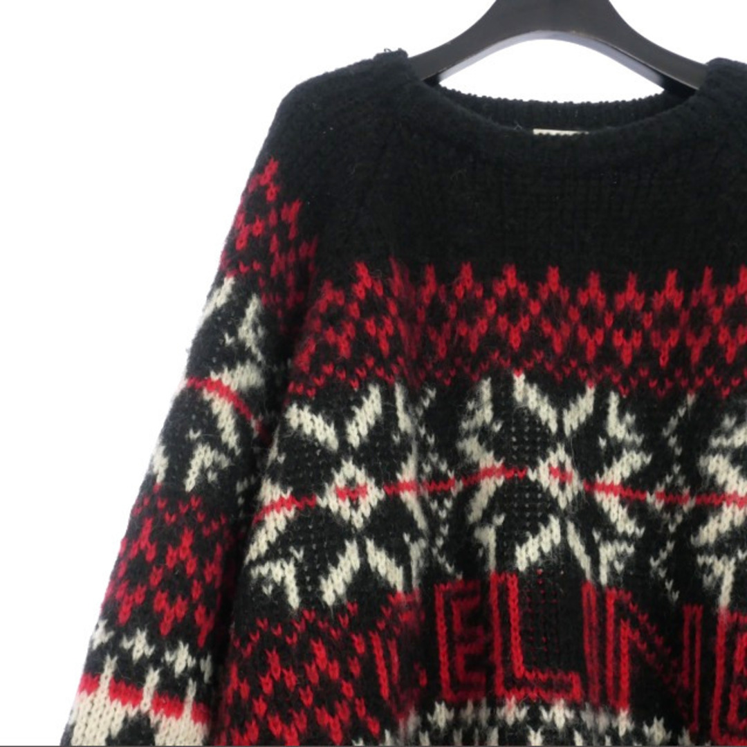 セリーヌ CELINE 22AW フェアアイル ボクシーニット セーター L セリーヌ CELINE 22AW フェアアイル ボクシーニット セーター L