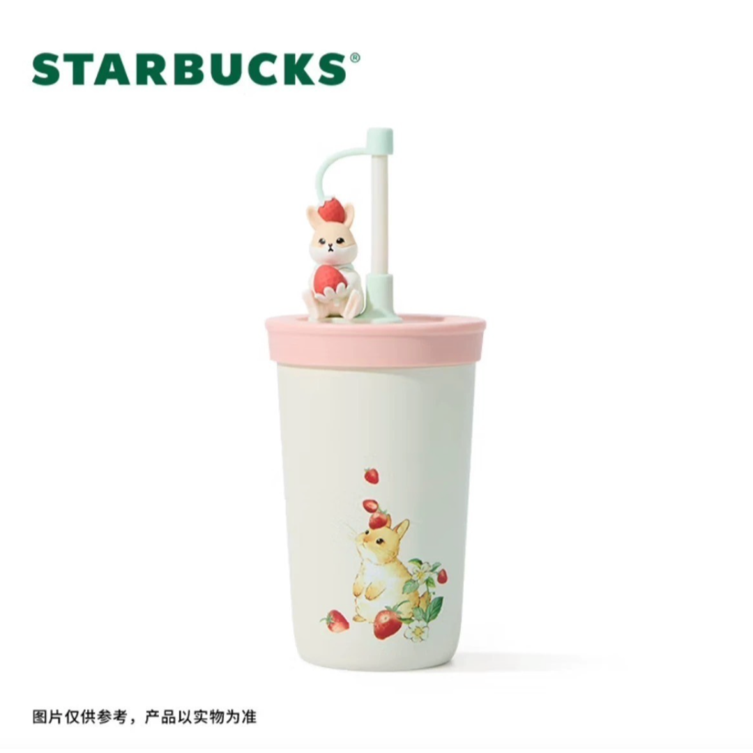 Starbucks - 新品 スターバックス スタバ 海外限定 いちごとうさぎのTOGOタブラー