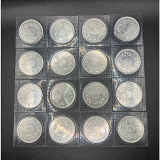 御在位60年記念10000円銀貨 16枚セット(貨幣)