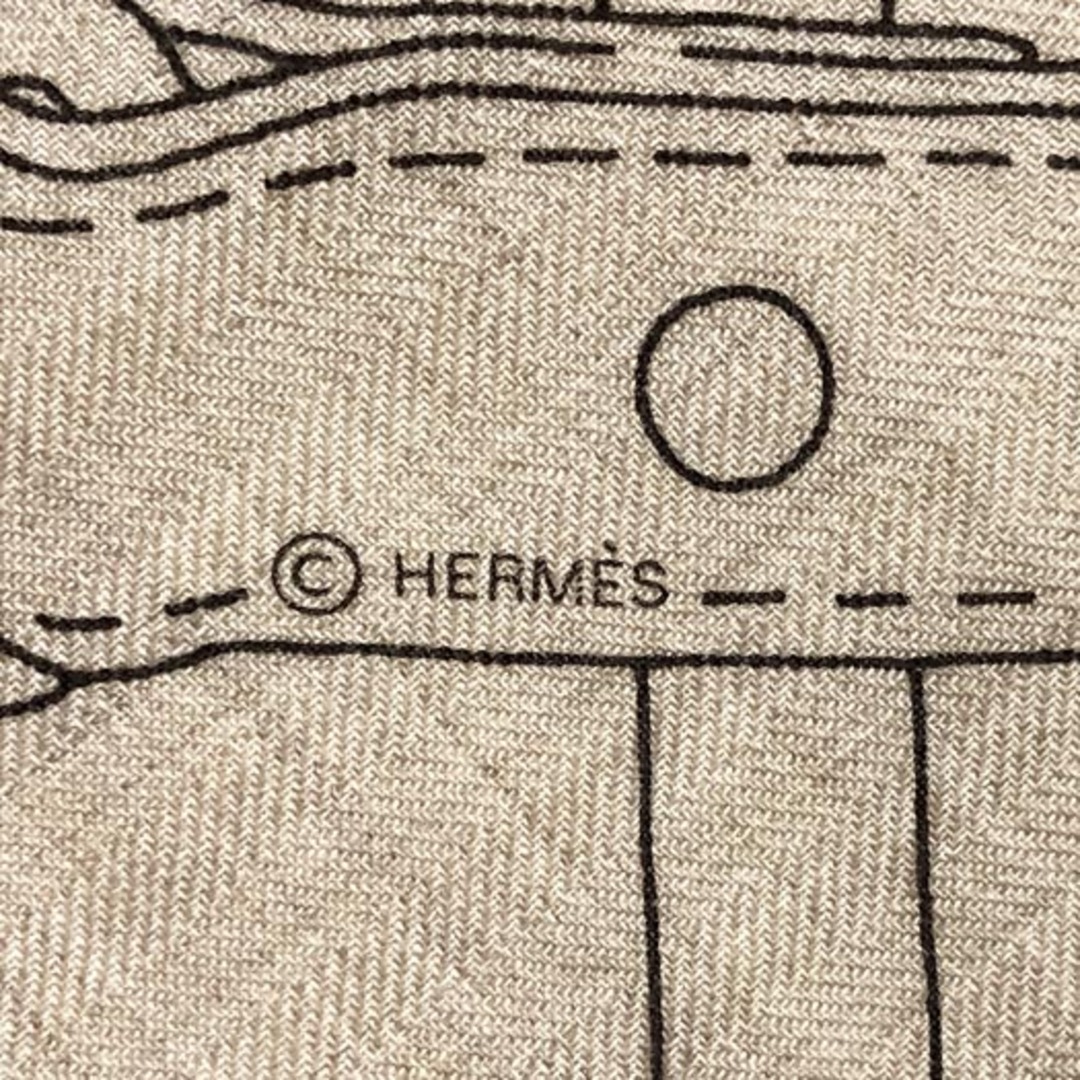 HERMES - エルメス カレジェアン 140 大判 ショール ストール HERMES - エルメス カレジェアン 140 大判 ショール ストール