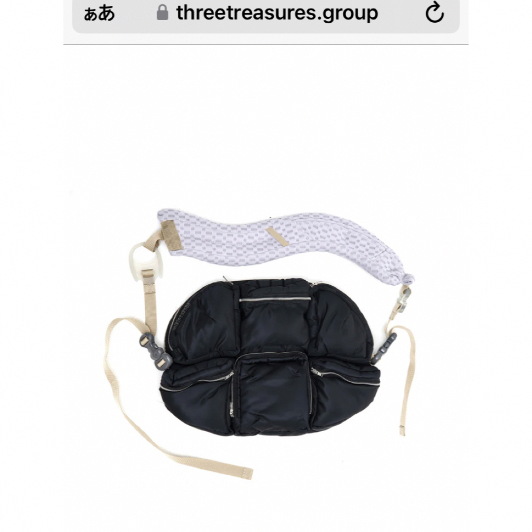 MIKIO SAKABE - 7 pockets Puff Black x Beige x Blackの通販 by MIKIO SAKABE - 7 pockets Puff Black x Beige x Blackの通販 by