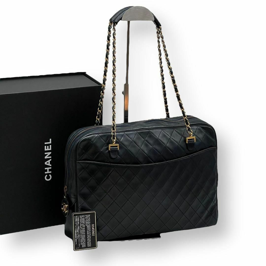 CHANEL - 【美品】シャネル マトラッセ トートバッグ ショルダー CHANEL - 【美品】シャネル マトラッセ トートバッグ ショルダー
