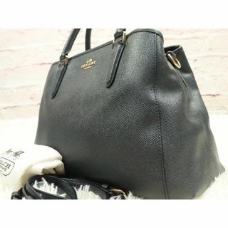 コーチ(COACH)の《美品》COACH コーチ マーゴット キャリーオール ゴールド金具 2way(ハンドバッグ)