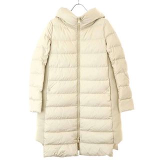HERNO - HERNO ヘルノ 切替ダウンコート キャメル×ブラウン の HERNO - HERNO ヘルノ 切替ダウンコート キャメル×ブラウン の