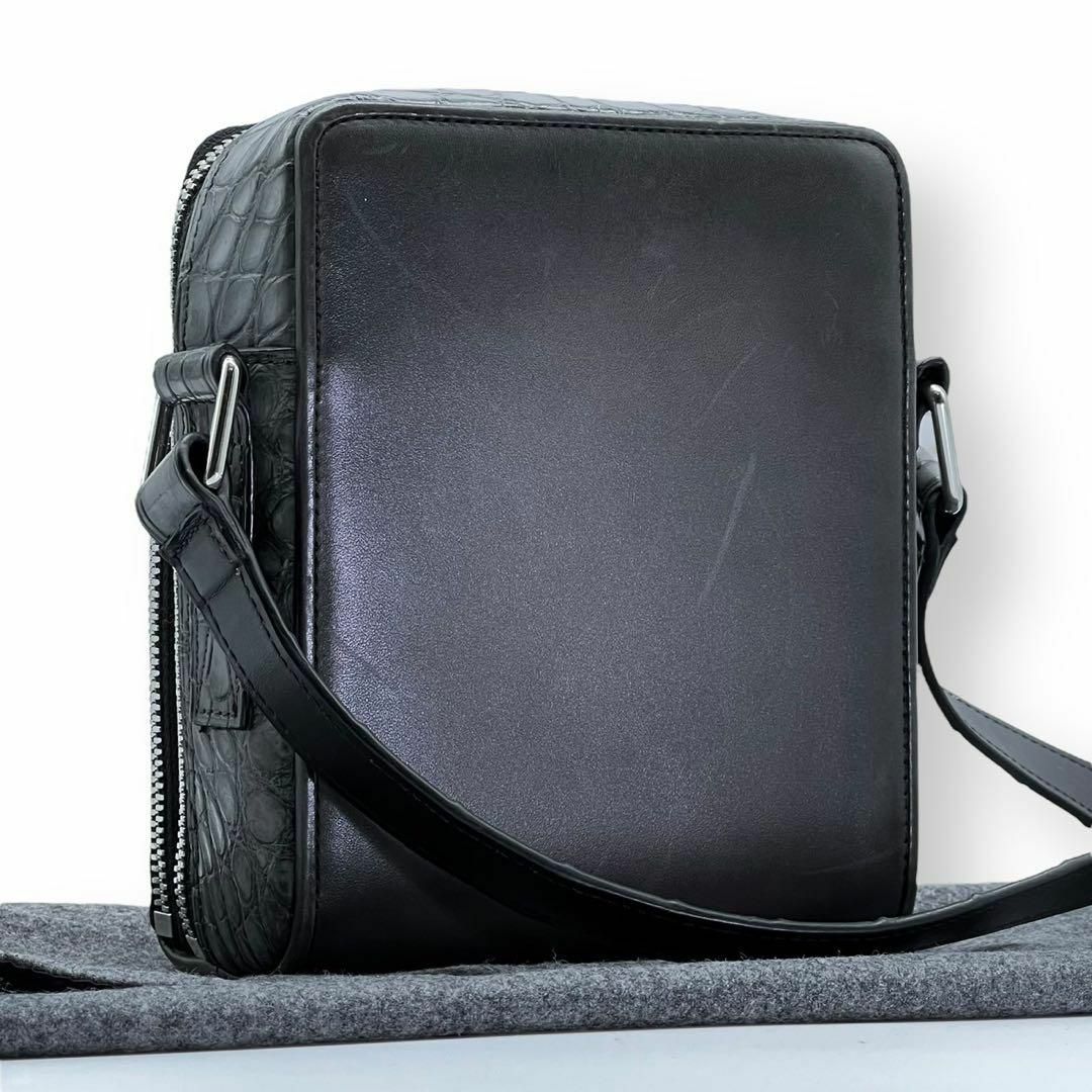 BERLUTI - 【極美品】ベルルッティ クロコダイル ショルダー BERLUTI - 【極美品】ベルルッティ クロコダイル ショルダー
