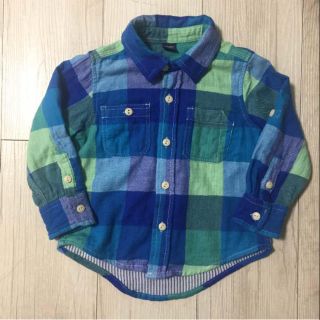 ベビーギャップ(babyGAP)のbaby Gap チェックシャツ(ブラウス)