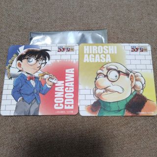名探偵コナン展 ランダムコースター 江戸川コナン 阿笠博士 セット(その他)