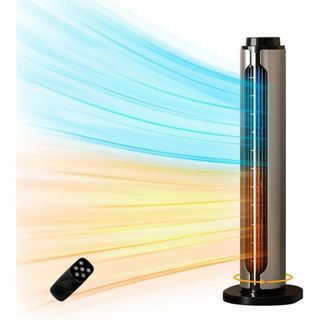 セラミックヒーター 電気ストーブ ECO省エネ 暖房器具 速暖 冷暖兼用 小型(ファンヒーター)