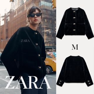 ZARA(毛皮/ファーコート ・ ブラック/黒色系)のフリマアイテム一覧 ZARA(毛皮/ファーコート ・ ブラック/黒色系)のフリマアイテム一覧