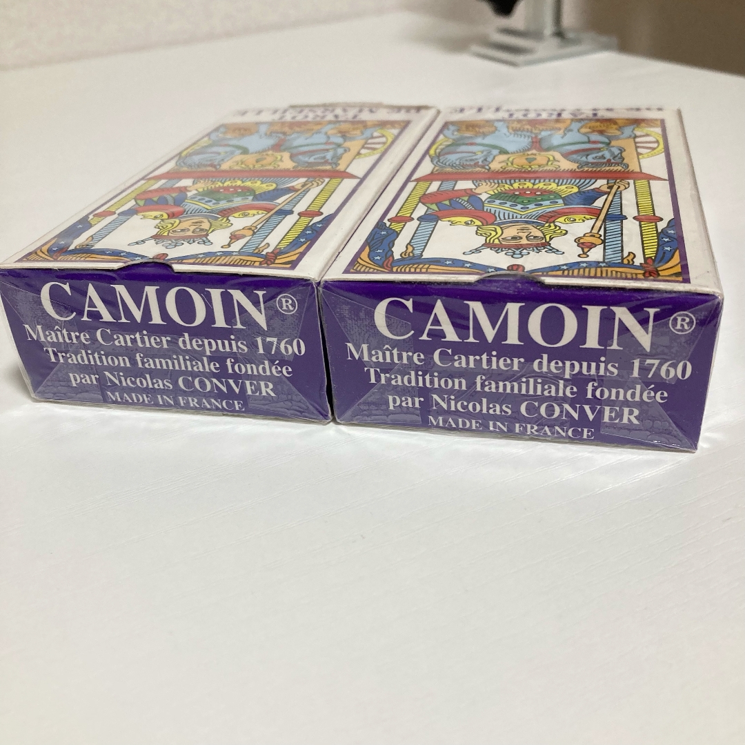 【フランス製新品未開封】カモワンタロット２個　マルセイユタロット　タロットカード 2個新品未開封カモワンタロット フランス製マルセイユタロット