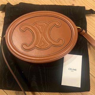 セリーヌ(CELINE)のCeline Oval bagキュイルトリオンフ Triomphe(ショルダーバッグ)