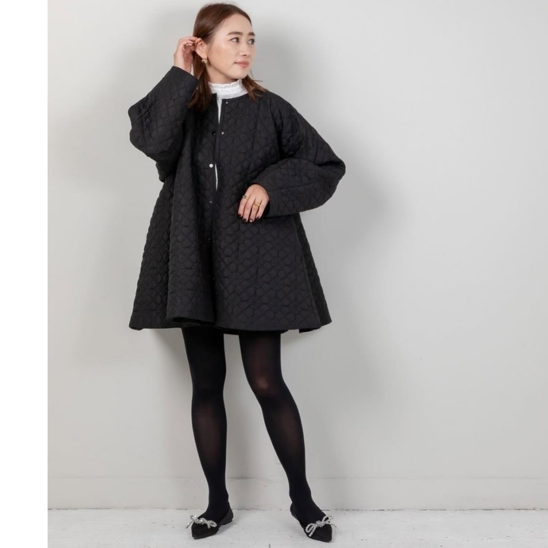 Liten キルティングコート BLACK リテン キルティングコート Liten キルティングコート BLACK リテン キルティングコート