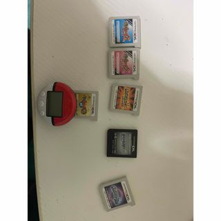 ポケモン(ポケモン)のニンテンドー3DS ソフト6本セット+ポケウォーカー(携帯用ゲームソフト)