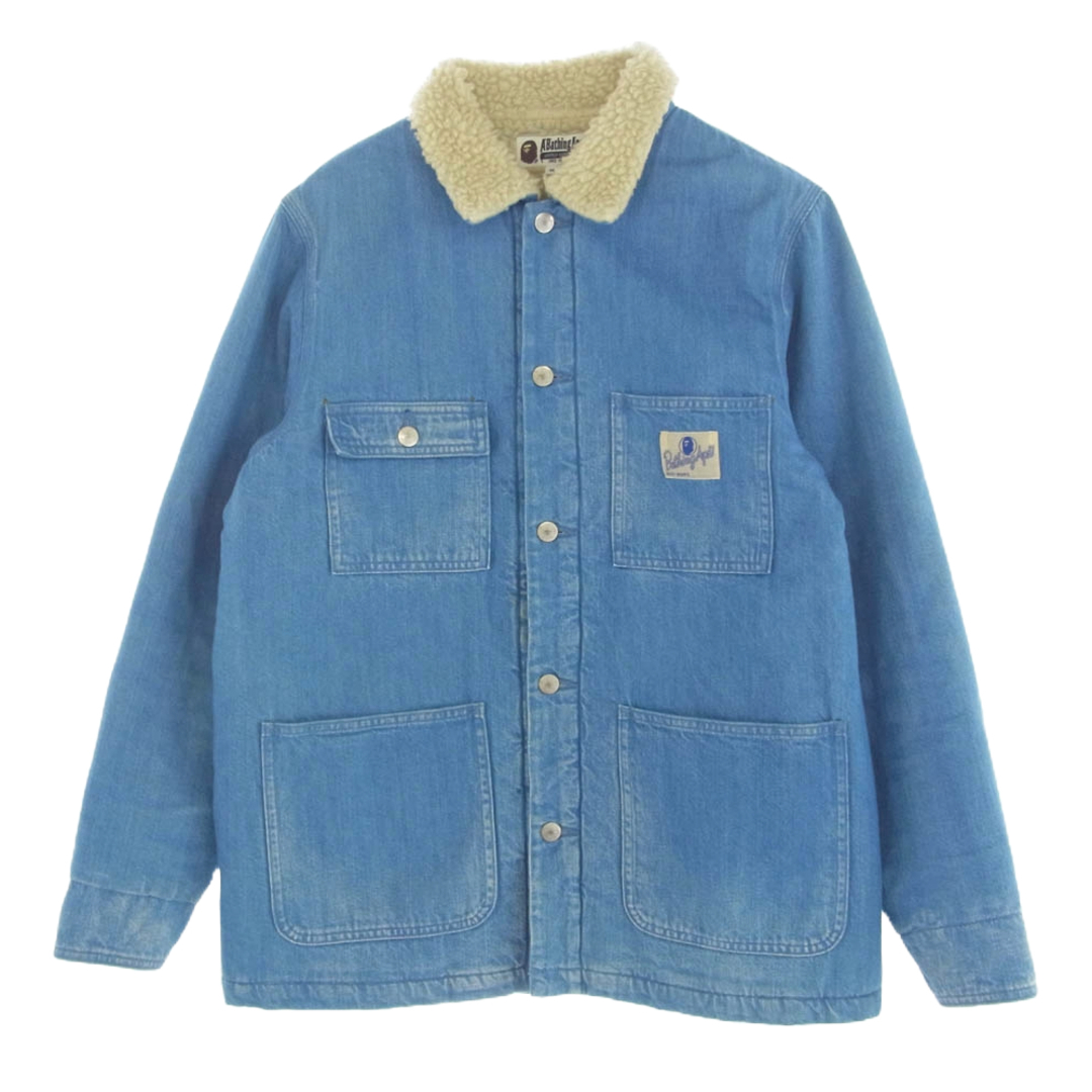 A BATHING APE アベイシングエイプ 001HJD801009X デニム ボア A BATHING APE アベイシングエイプ 001HJD801009X デニム ボア
