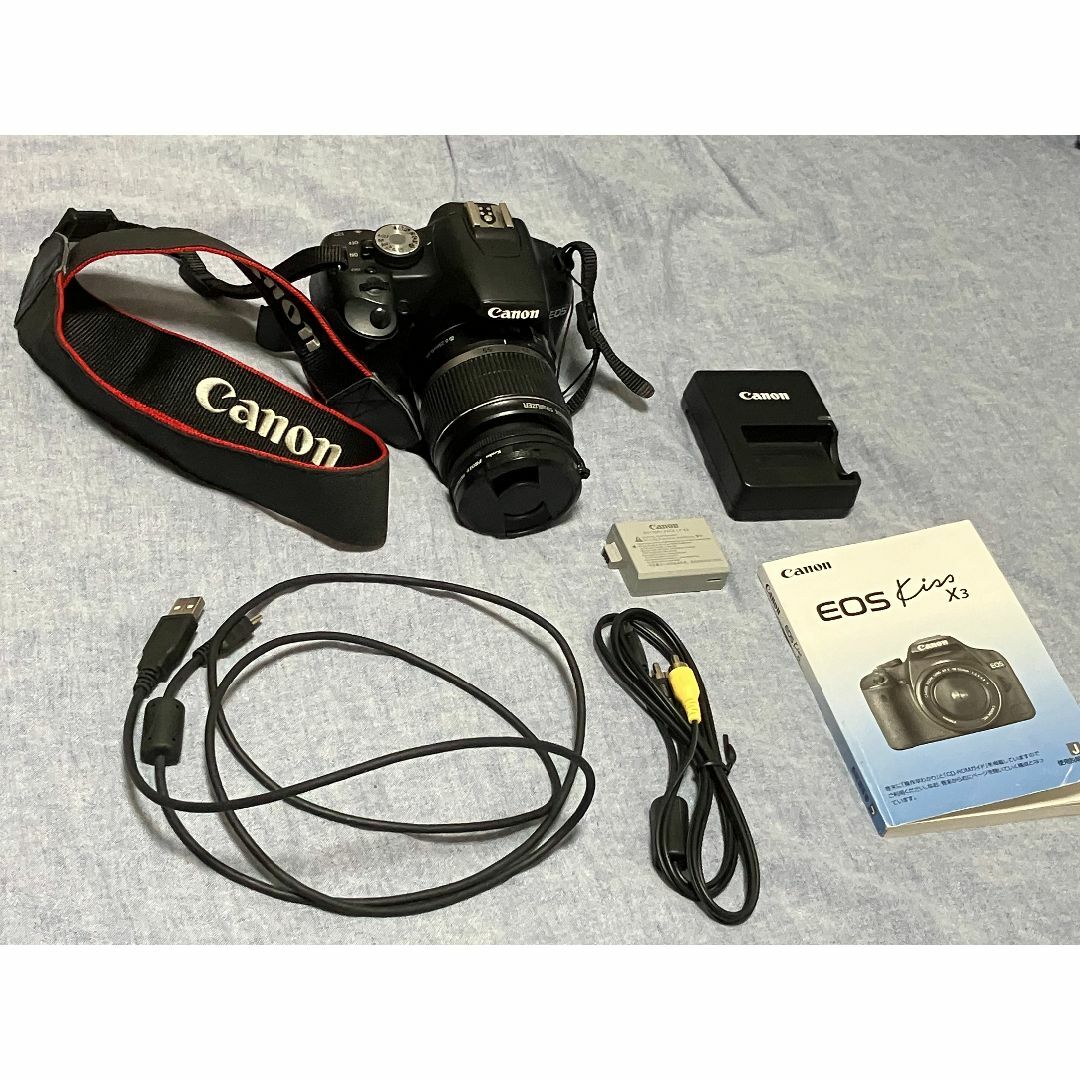 Canon EOS Kiss X3 本体 + 18-55mmレンズセット Canon EOS Kiss X3 本体 + 18-55mmレンズセット