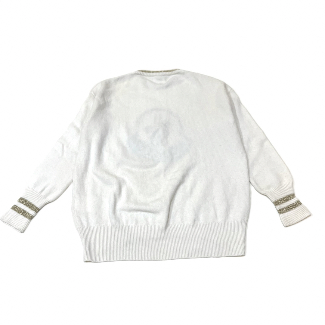 MONCLER モンクレール カシミヤ混 ビッグロゴニット セーター MONCLER モンクレール カシミヤ混 ビッグロゴニット セーター