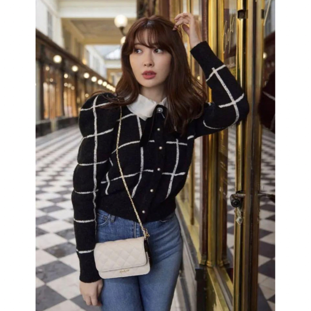 カーディガン Her lip to - her lip to Crillon Boucle Cardigan
