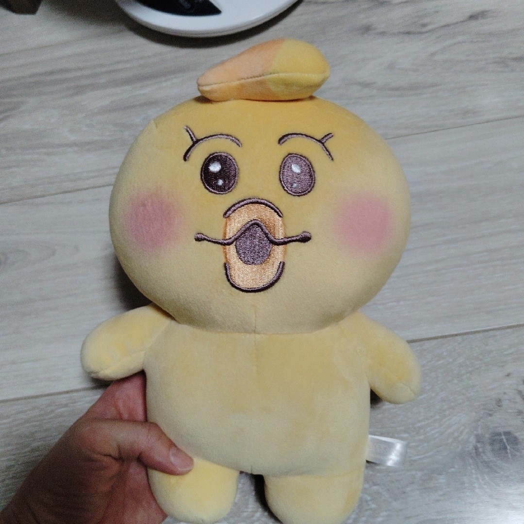 んぽちゃむ おてのりましゅもっち ぬいぐるみ きみまろ エンタメ/ホビーのおもちゃ/ぬいぐるみ(ぬいぐるみ)の商品写真