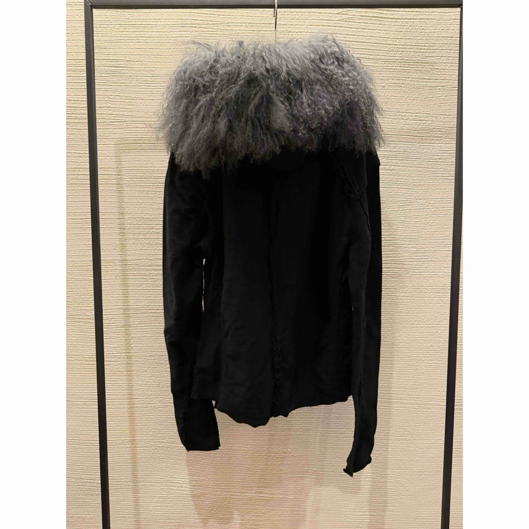 14th Addiction - 14th addiction cross leather fur hoodieの 14th Addiction - 14th addiction cross leather fur hoodieの