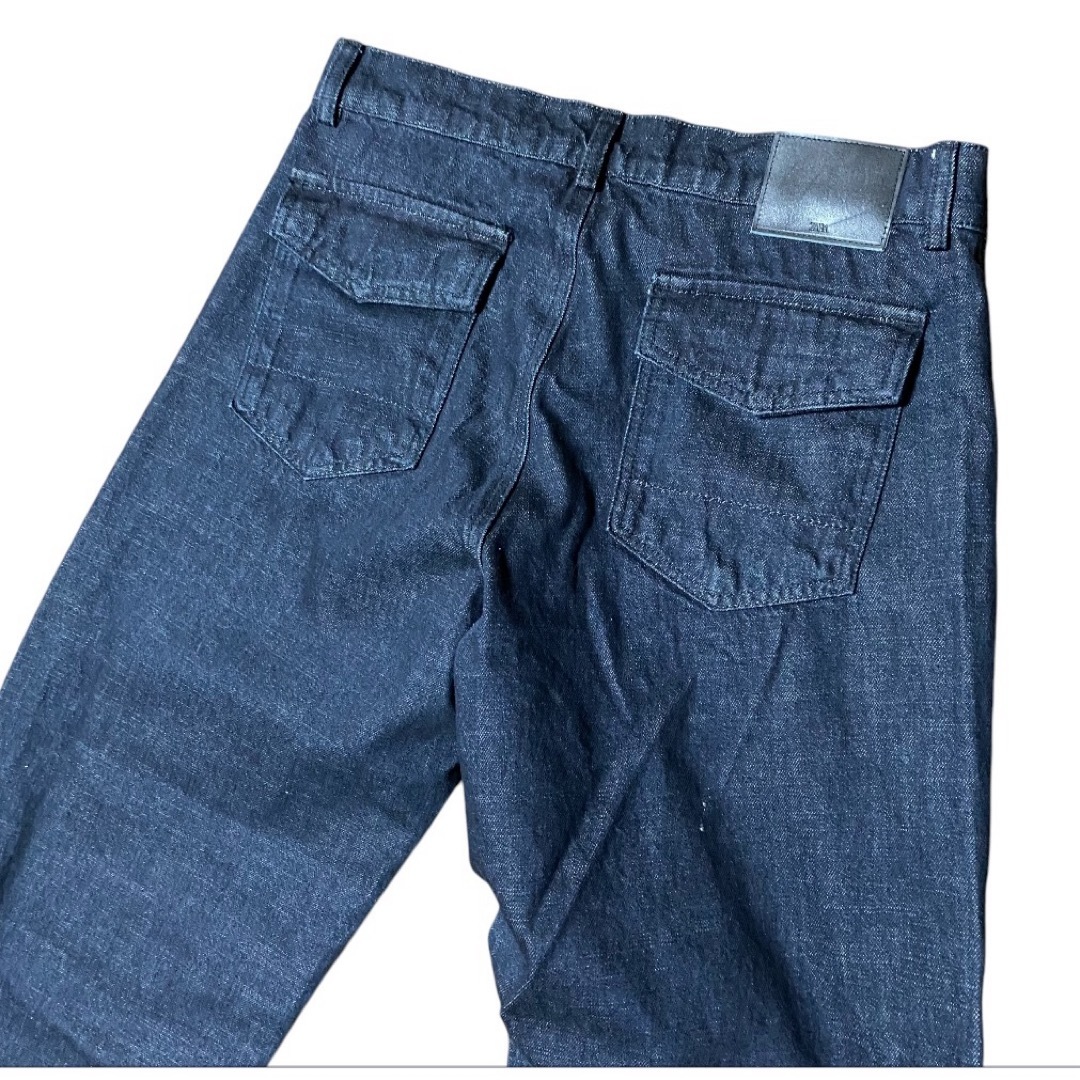 ZARA - 美品【ZARA】ダークブルー ワイドレッグパンツ 34の通販 ZARA - 美品【ZARA】ダークブルー ワイドレッグパンツ 34の通販