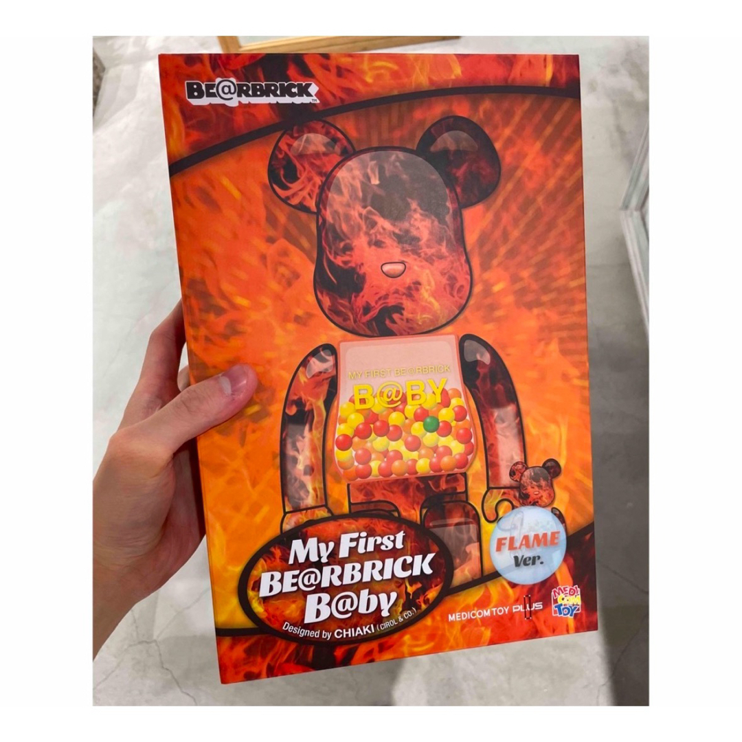 MY FIRST BE@RBRICK B@BY FLAME100% & 400% MY FIRST BE@RBRICK B@BY FLAME100% & 400%