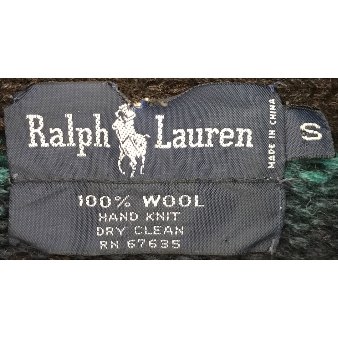 Ralph Lauren - 最高のグラデーション&ネイティブ柄 美配色 90s Ralph Lauren - 最高のグラデーション&ネイティブ柄 美配色 90s