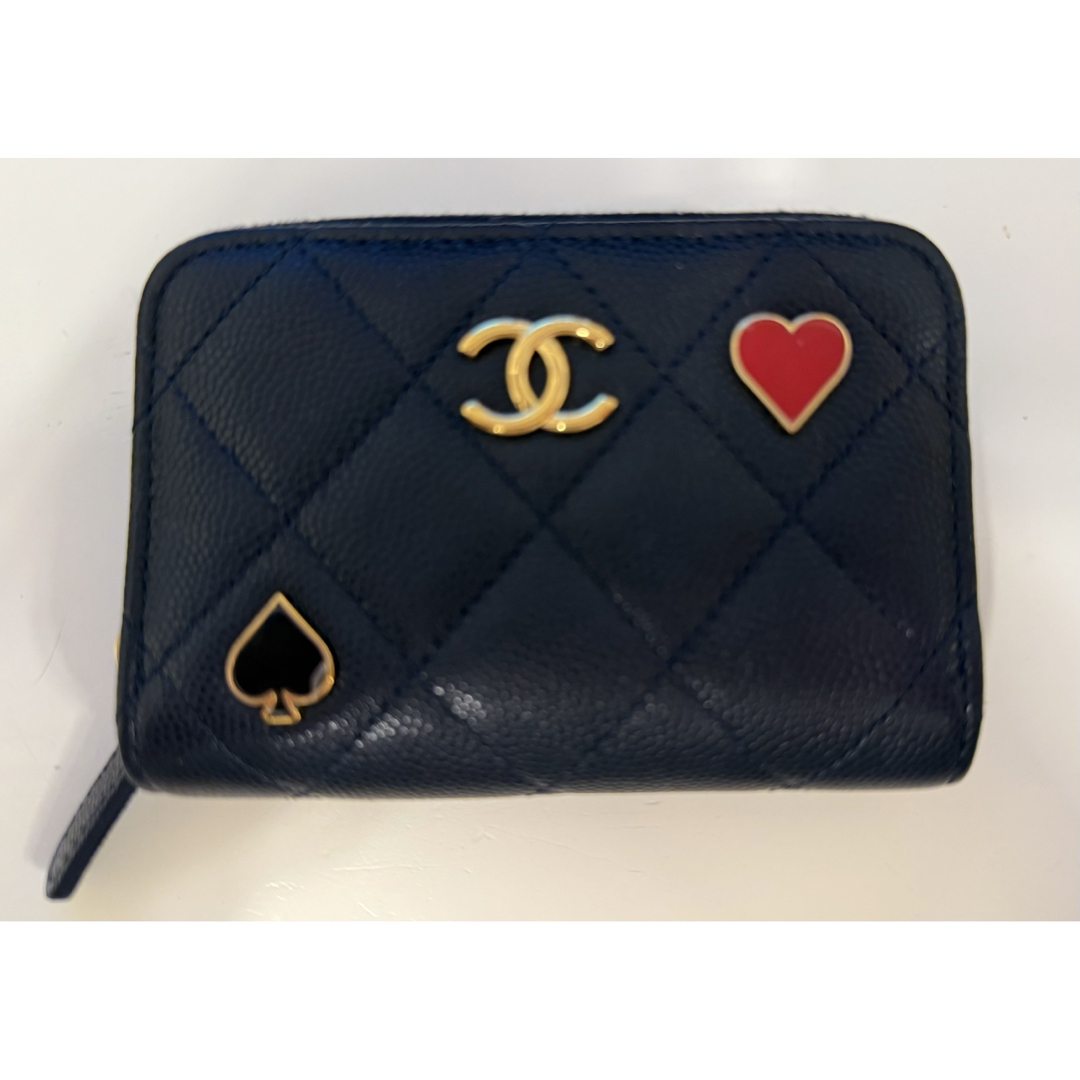 シャネル CHANEL ジップ コインパース トランプモチーフ シャネル CHANEL ジップ コインパース トランプモチーフ