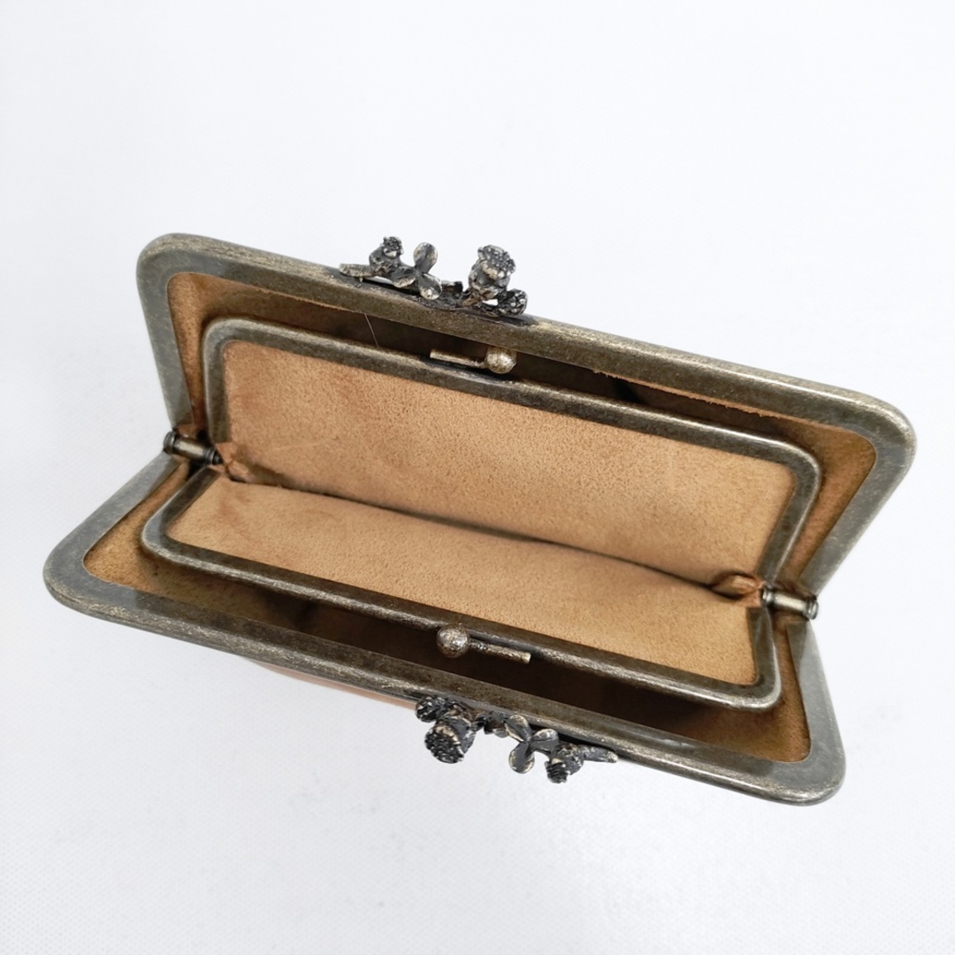 Lisette ポルトモネ はらっぱ レザーがま口 牛革 財布 コイン Lisette ポルトモネ はらっぱ レザーがま口 牛革 財布 コイン