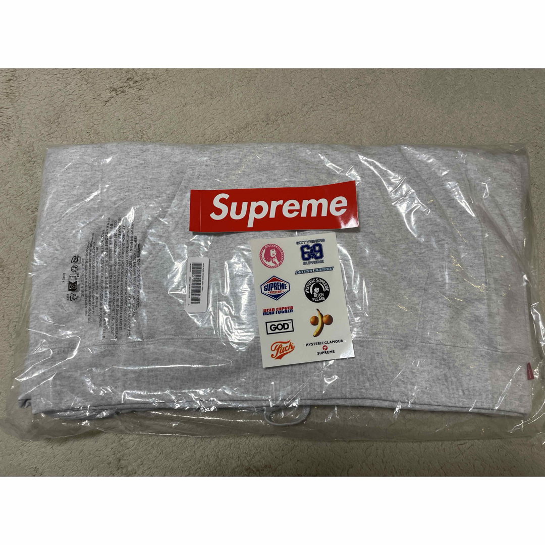 Supreme Kate Moss Hooded 新品!XL ash grey トップス Supreme Kate Moss Hooded 新品!XL ash grey トップス