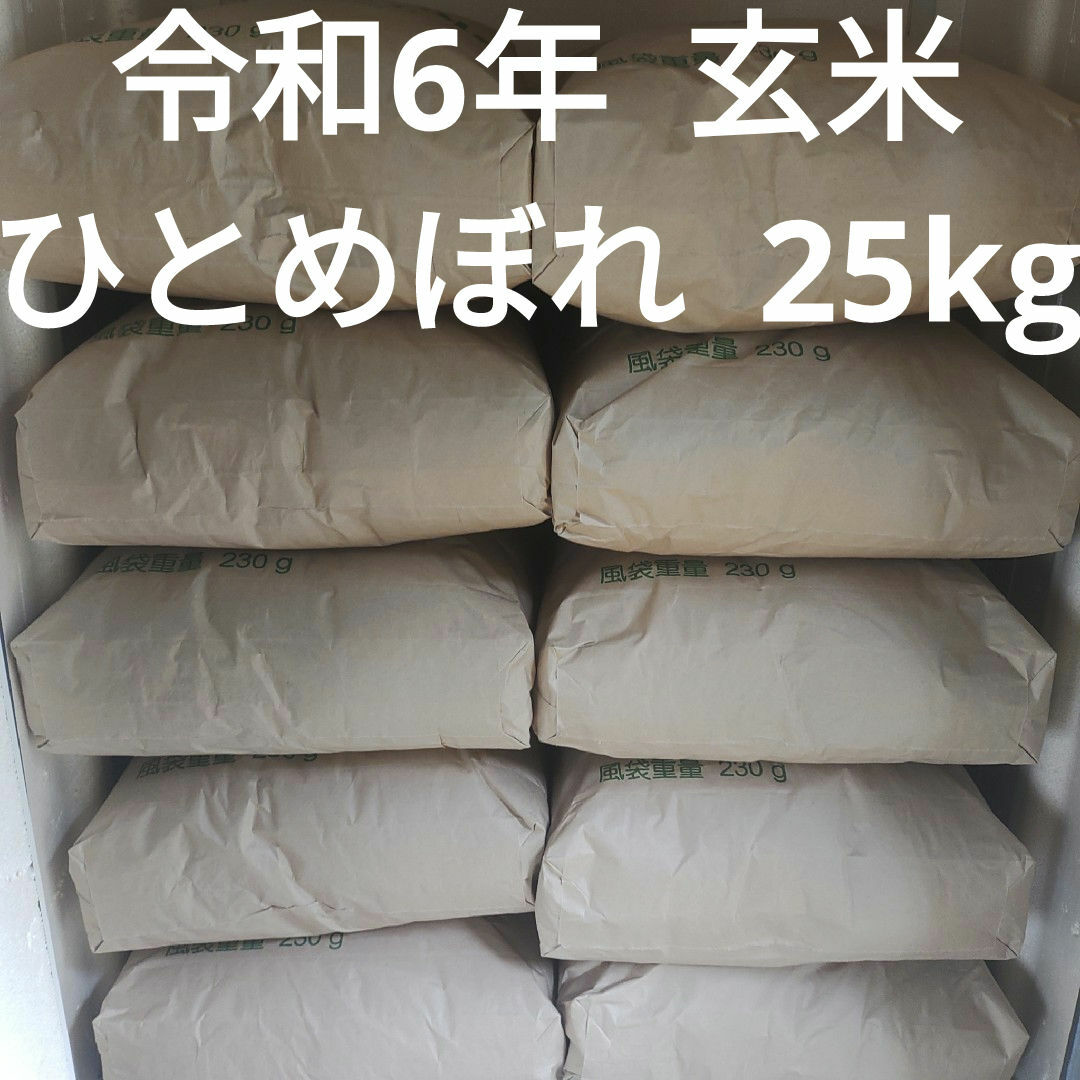 令和6年産 新米 宮城 ひとめぼれ 玄米 25kg 令和6年産 新米 宮城 ひとめぼれ 玄米 25kg