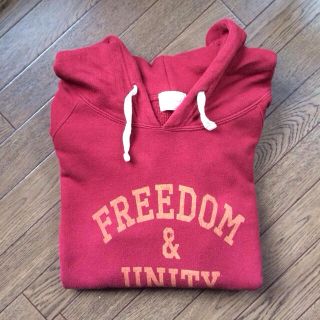 アングリッド(Ungrid)のFREEDOMパーカー RED(パーカー)