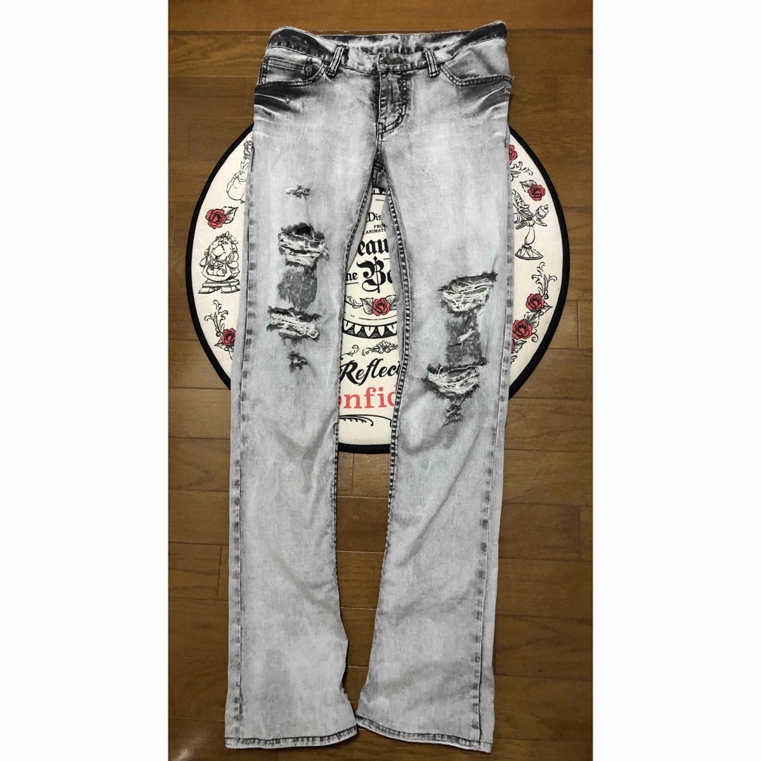 LGB】ルグランブルーS-WOLF ダメージ加工 ストレッチデニム サイズ30 LGB】ルグランブルーS-WOLF ダメージ加工 ストレッチデニム サイズ30