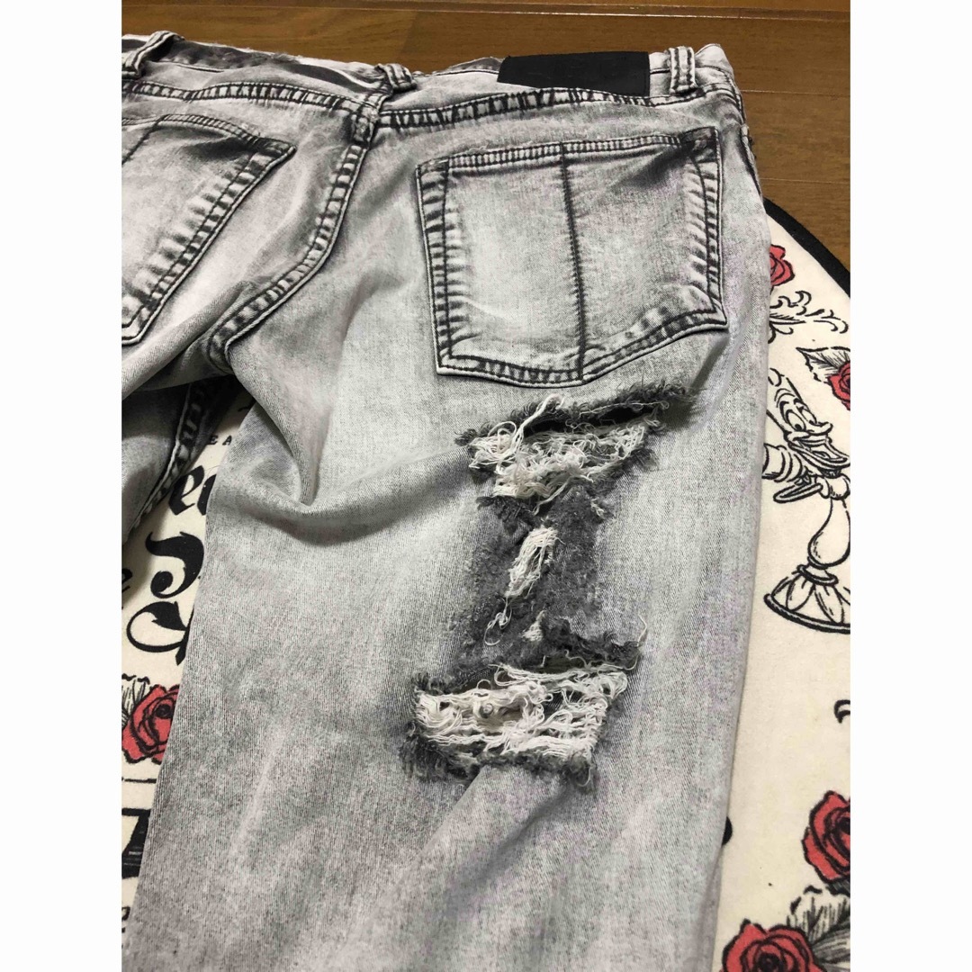LGB】ルグランブルーS-WOLF ダメージ加工 ストレッチデニム サイズ30 LGB】ルグランブルーS-WOLF ダメージ加工 ストレッチデニム サイズ30