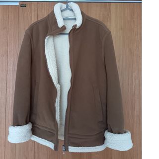 ユニクロ(UNIQLO)の新品未使用自宅保管ユニクロ防風ムートンフリースジャケットＬ(ブルゾン)